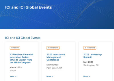 ICI Events Page